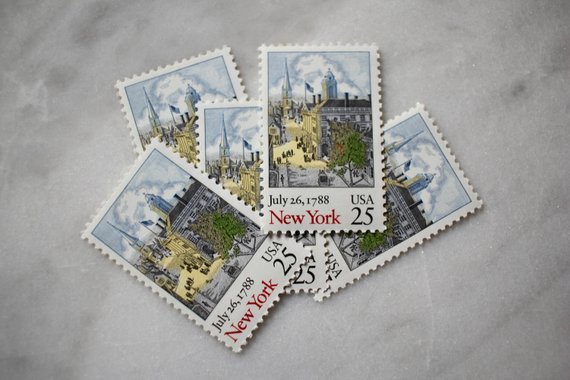 New York Postage Collection Marketplace Postage Stamps by undefined