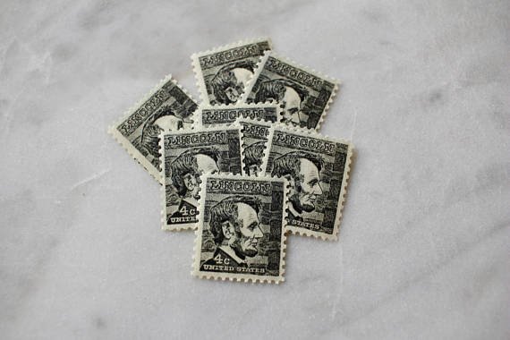 Brush Rabbit Postage Stamps — Little Postage House