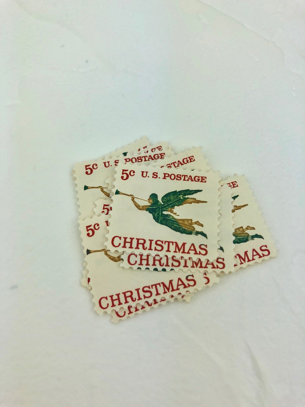Santa Claus Vintage Stamps — Little Postage House