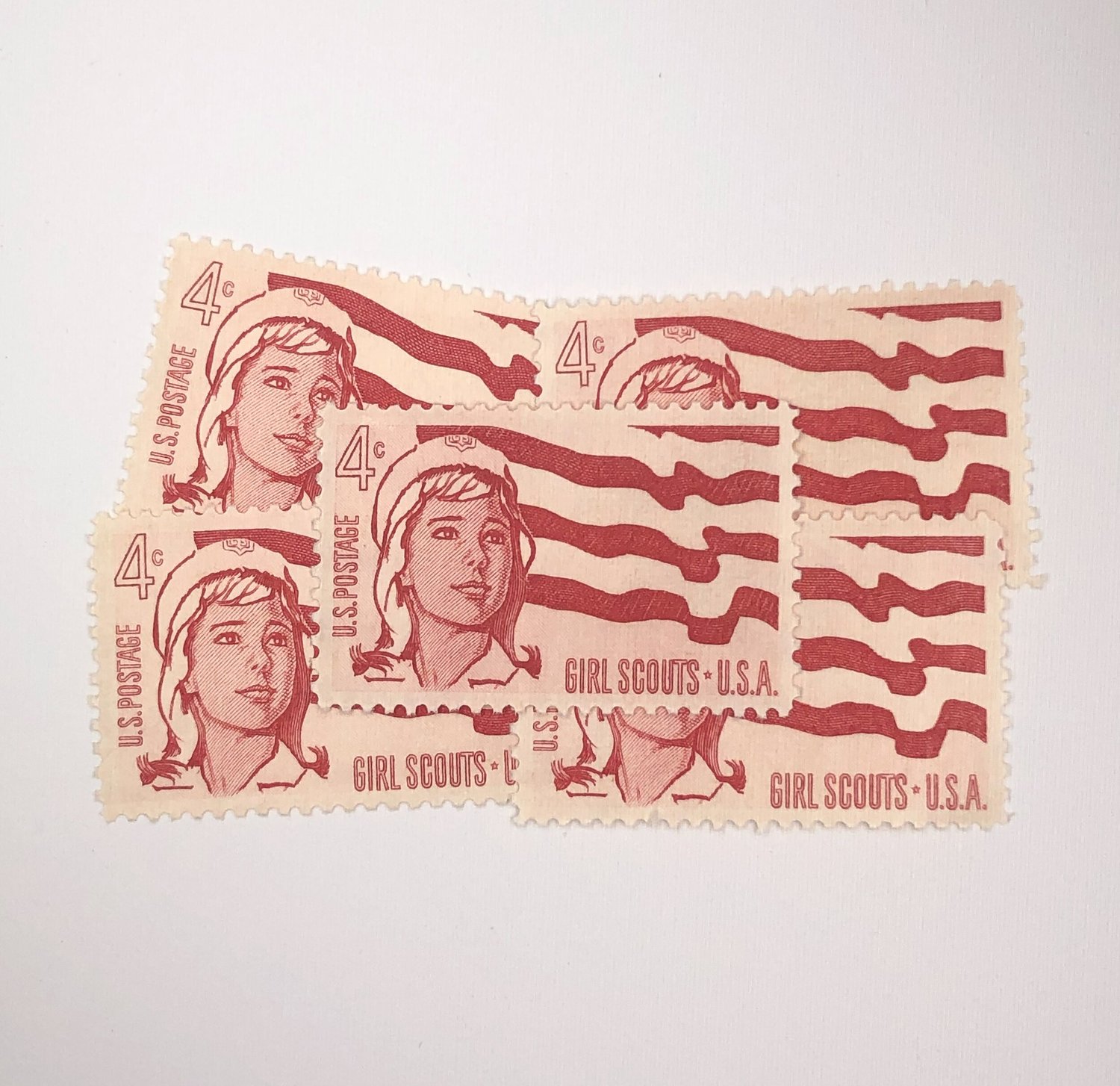 Girl Scouts Postage Stamp — Little Postage House display picture 1