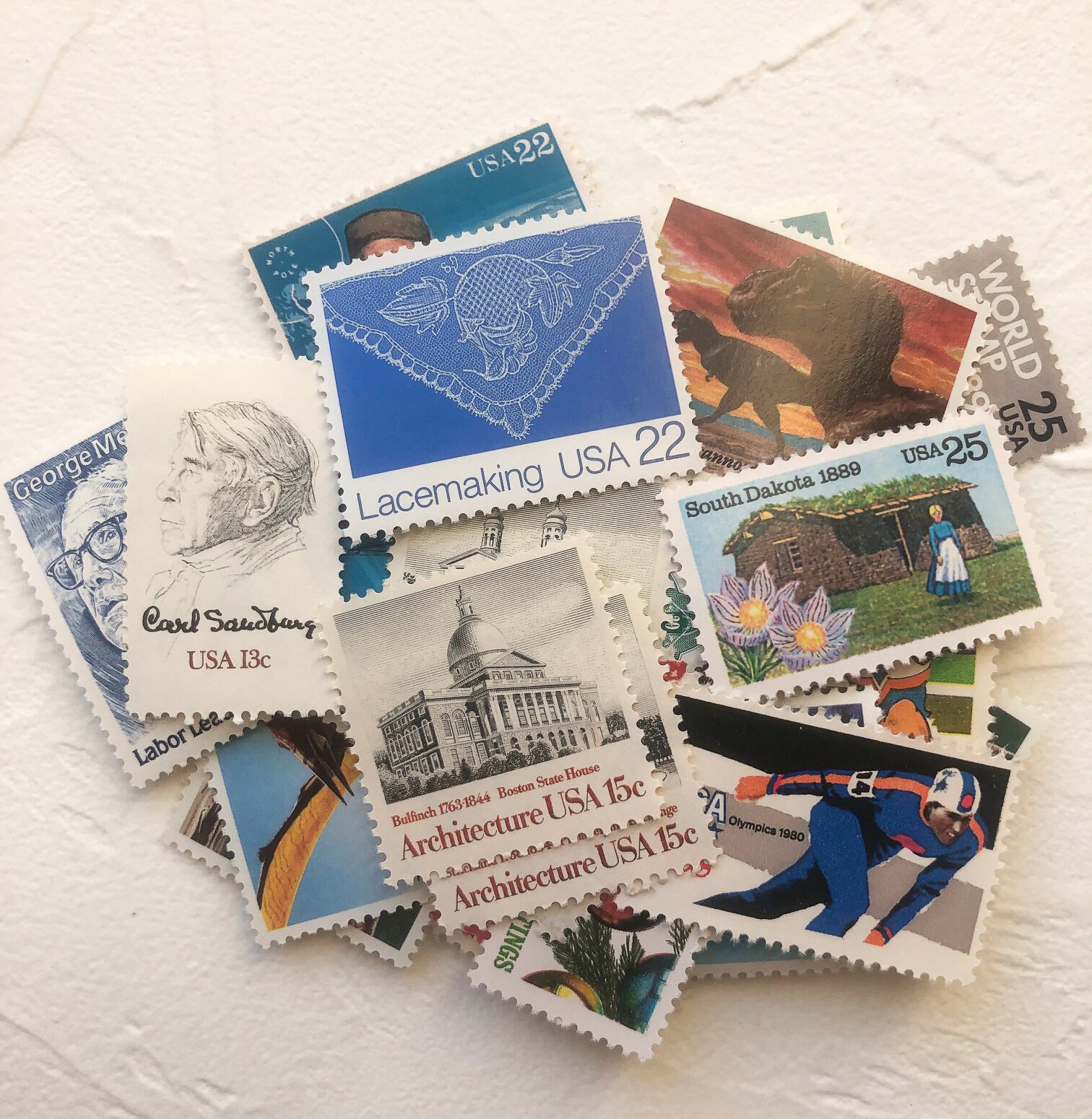 The Postage Collection (50 Stamps | 10 to 29 Cents)