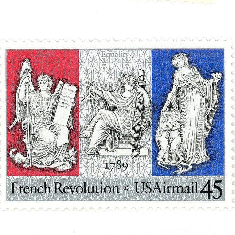 Flag of France Postage Stamps — Little Postage House
