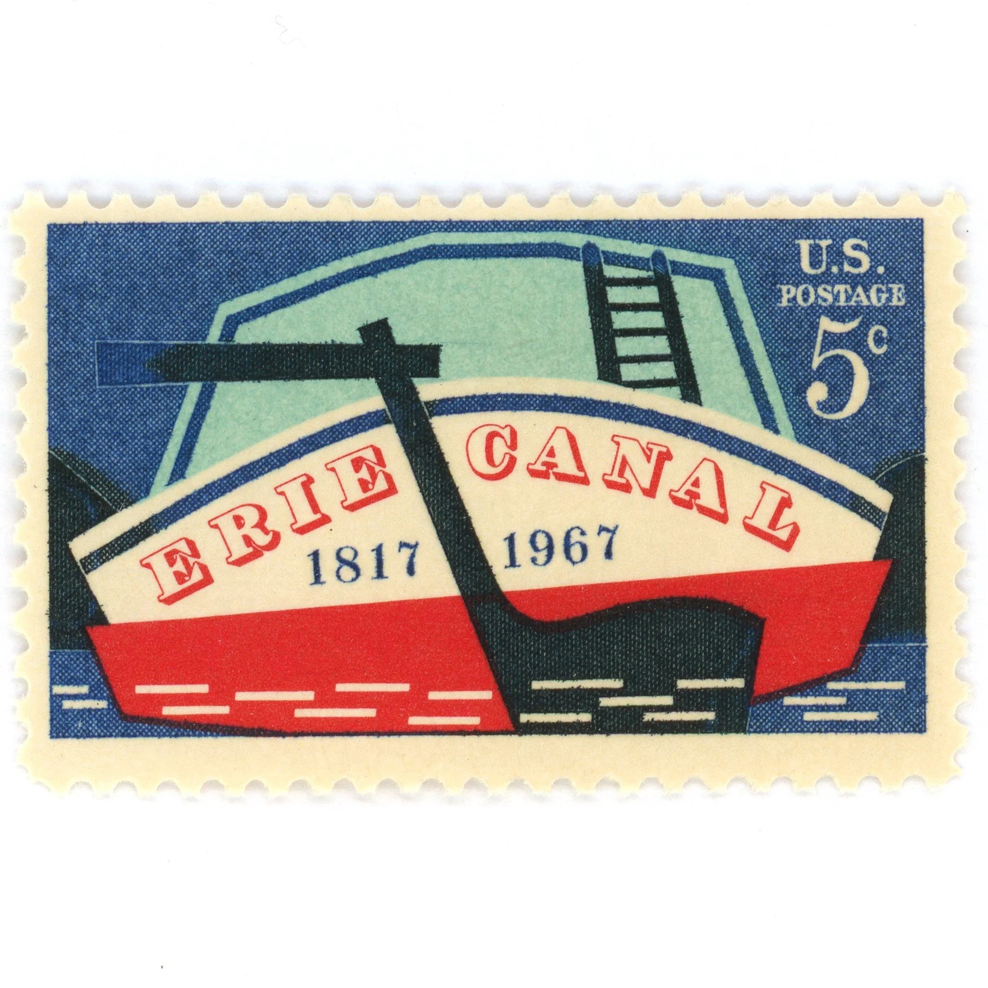Erie Canal Stamps