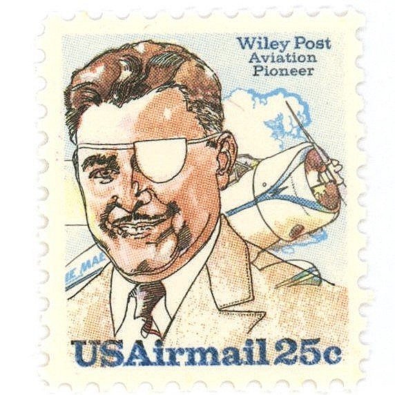 Amelia Earhart Postage Stamps — Little Postage House
