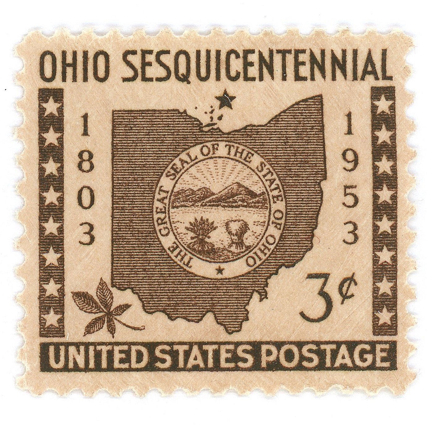 Ohio Statehood Stamps — Little Postage House