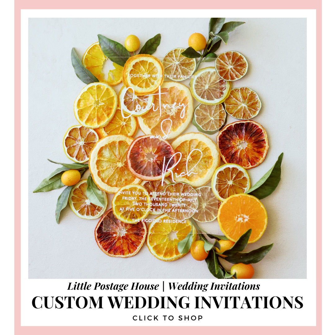 Custom Wedding Invitation Stamp