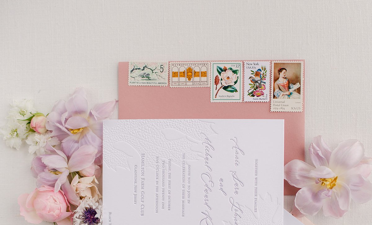 Custom Wedding Postage Stamps 