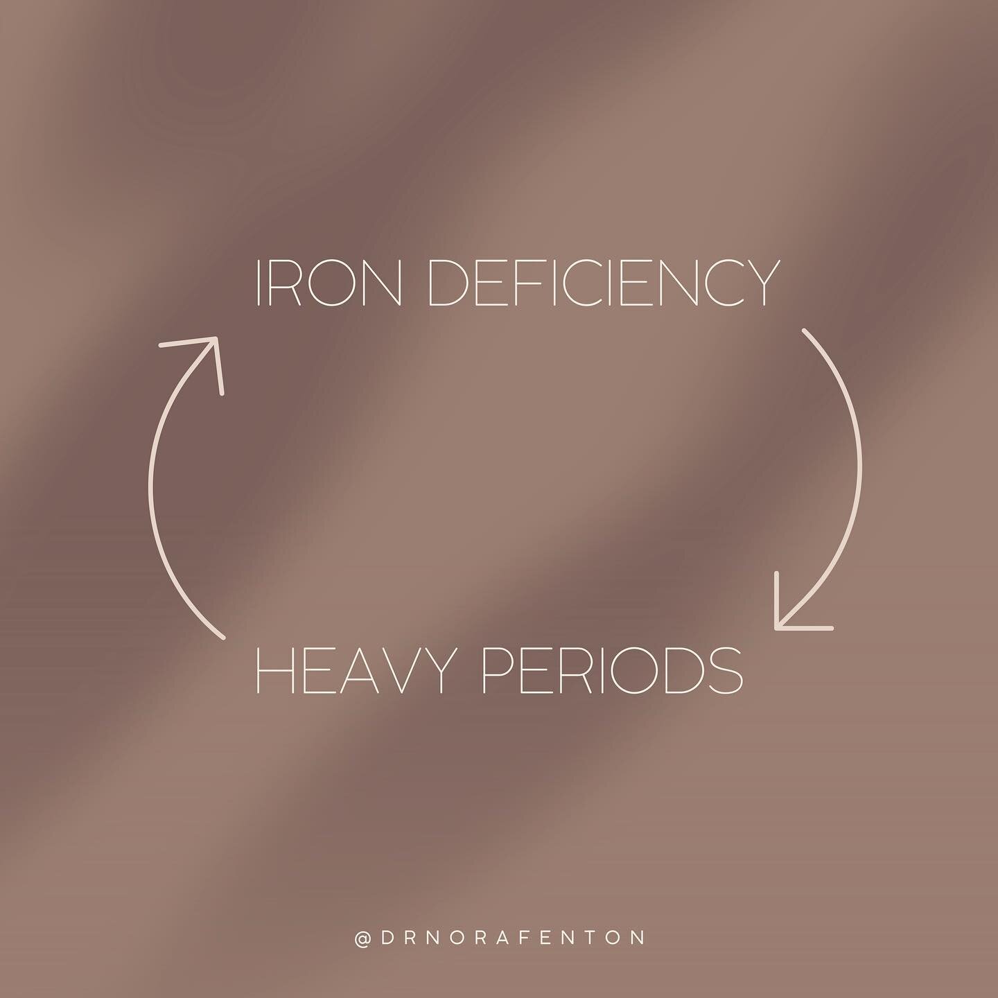 Which came first: the iron deficiency or the heavy periods?

It makes sense that heavy periods cause iron deficiency. But did you know it can also go the other way around? 

Iron deficiency can cause heavy periods. 

And heavy periods can worsen iron