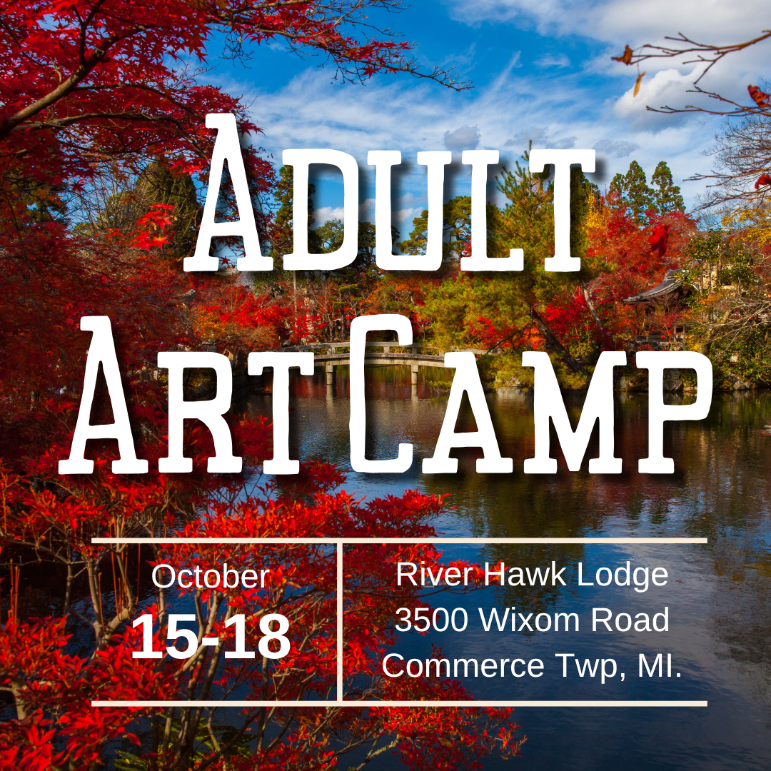 Adult Art Camp at Proud Lake