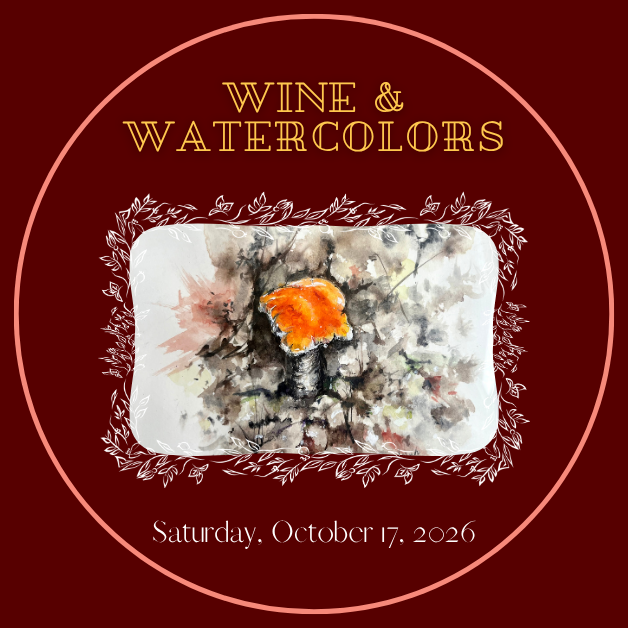 Wine & Watercolors (October)