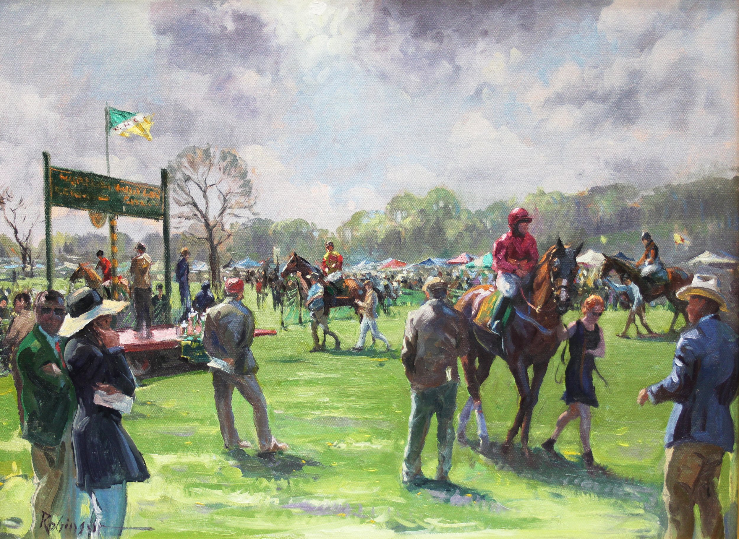 Leaving the Paddock - SOLD