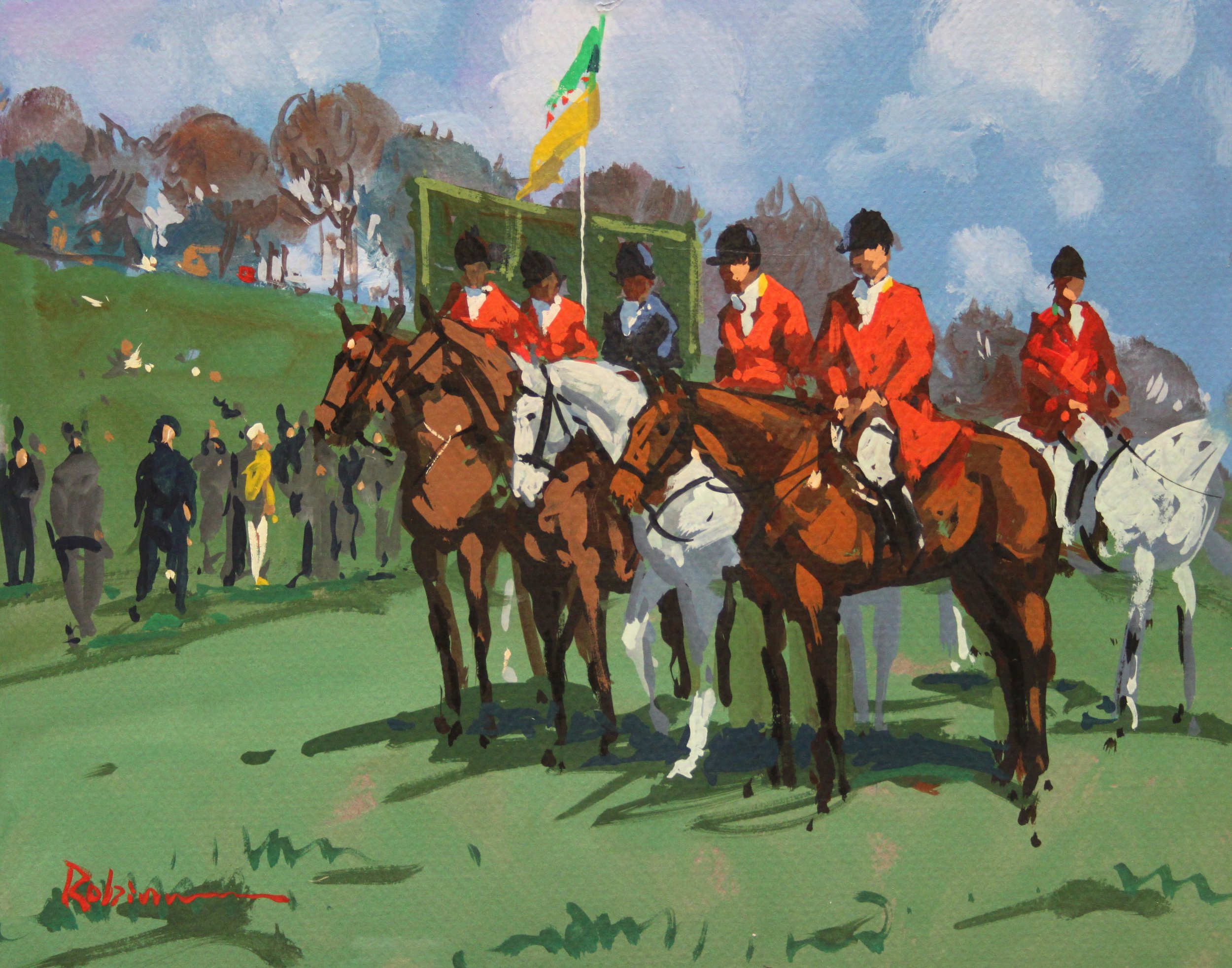 Almost Post Time – SOLD