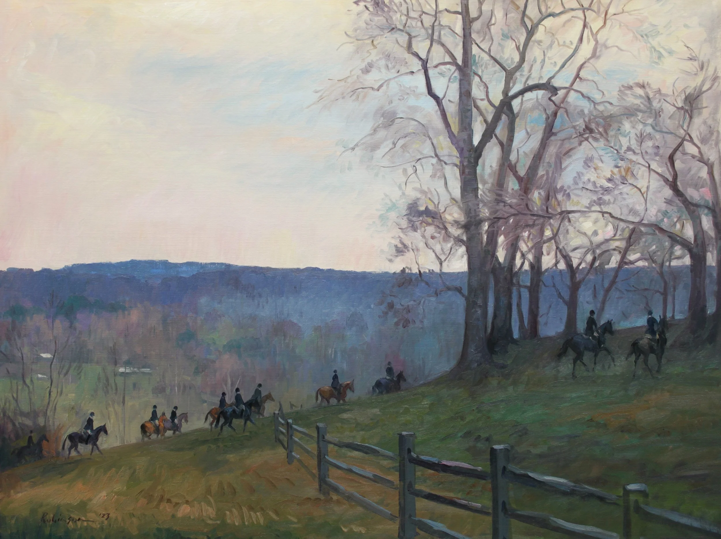 Above the Valley, 32x42, Oil on Linen