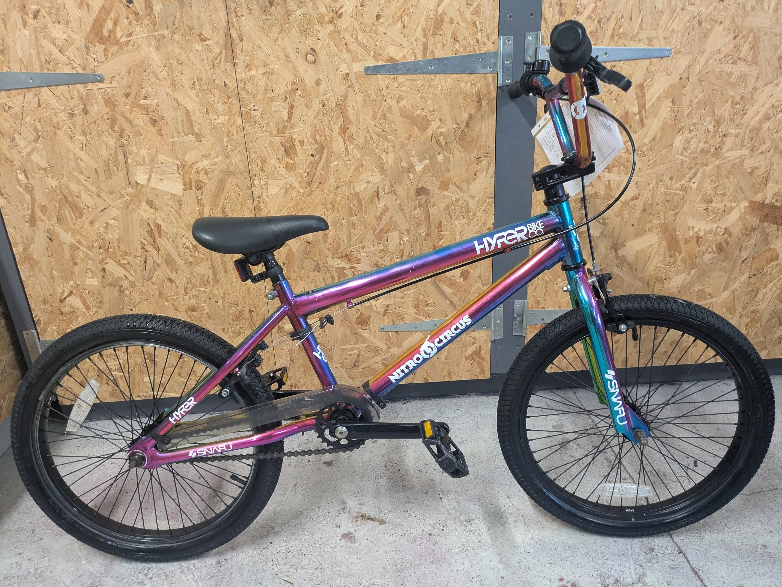 a photo of a refurbished Hyper Nitro Circus BMX Bike for Sale in Girvan, Scotland