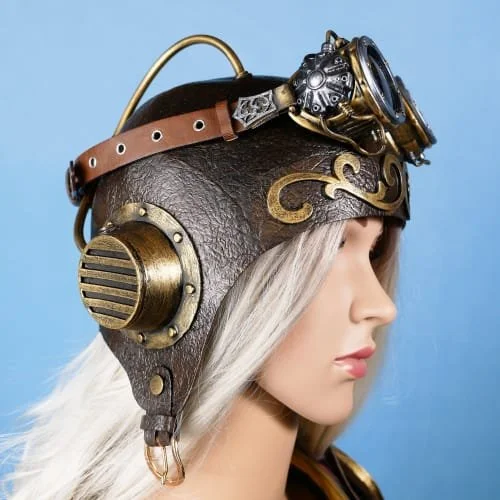 How to Make an Aviator Hat From Craft Foam!(Steampunk or Not)