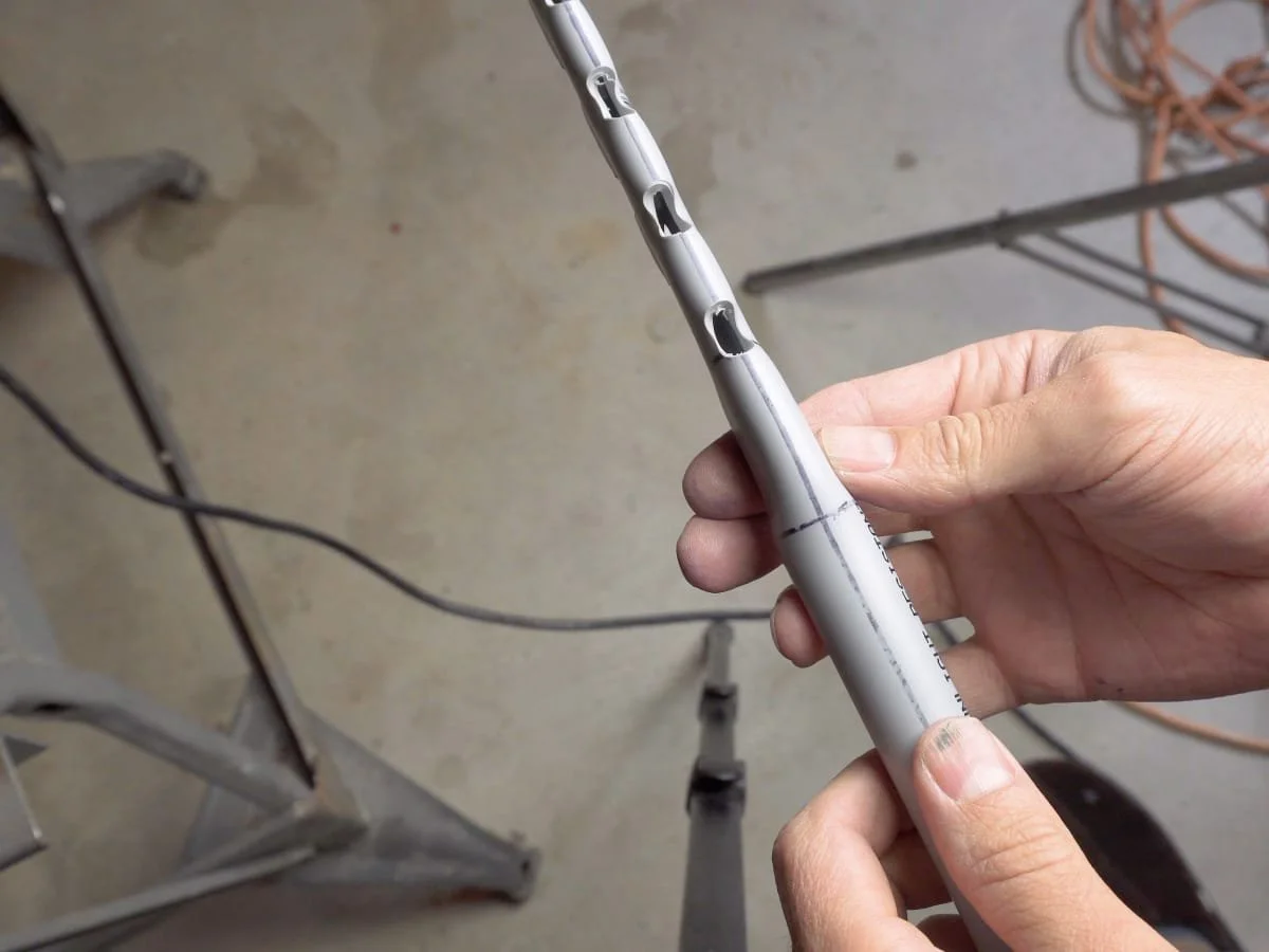 Flattened pipe
