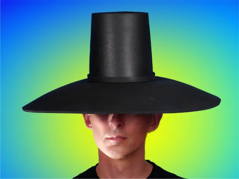 This is a link to a pattern to make a Gat hat from foam