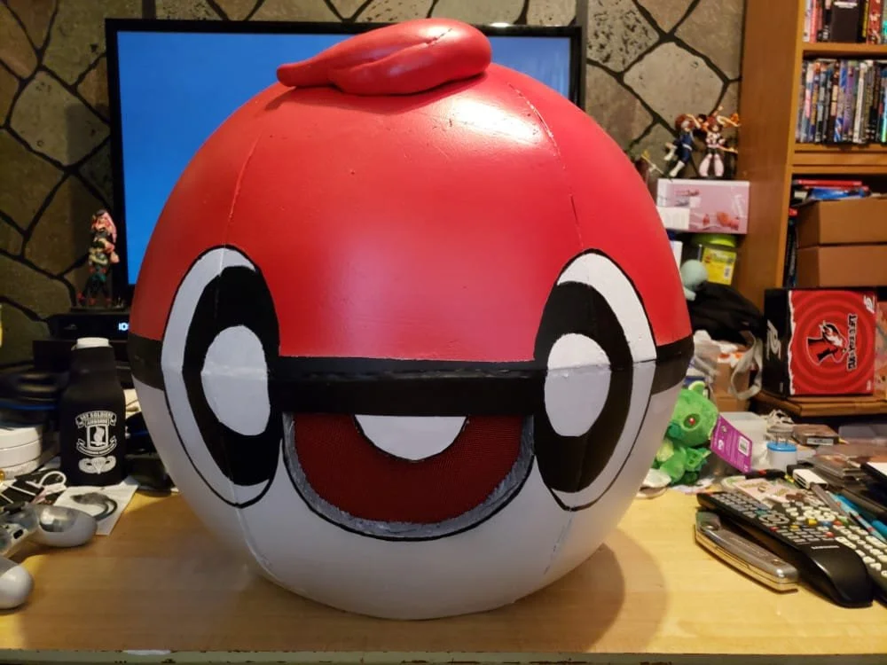Made from eva foam ball template