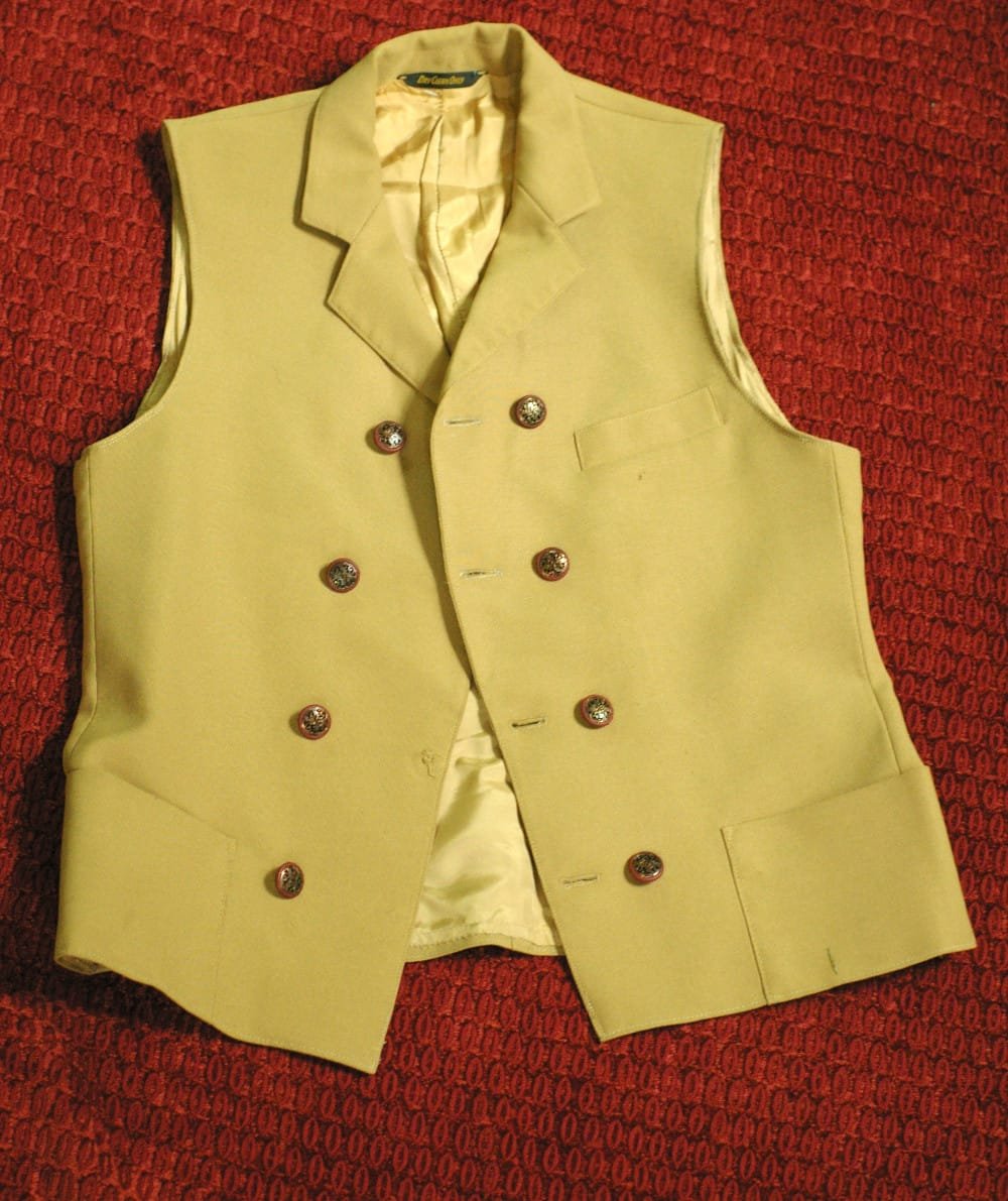 Homemade steampunk waistcoat for $7 — Lost Wax