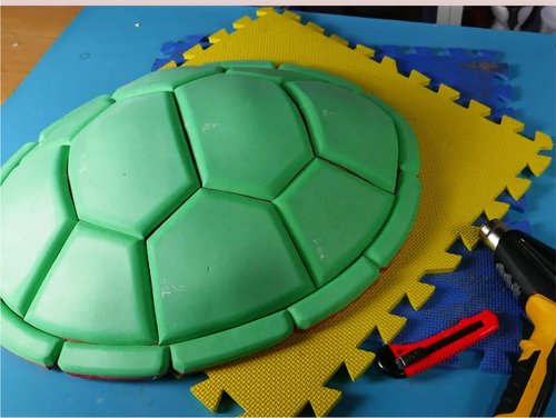 DIY Ninja Turtle Shell- Template and Tutorial! — Lost Wax