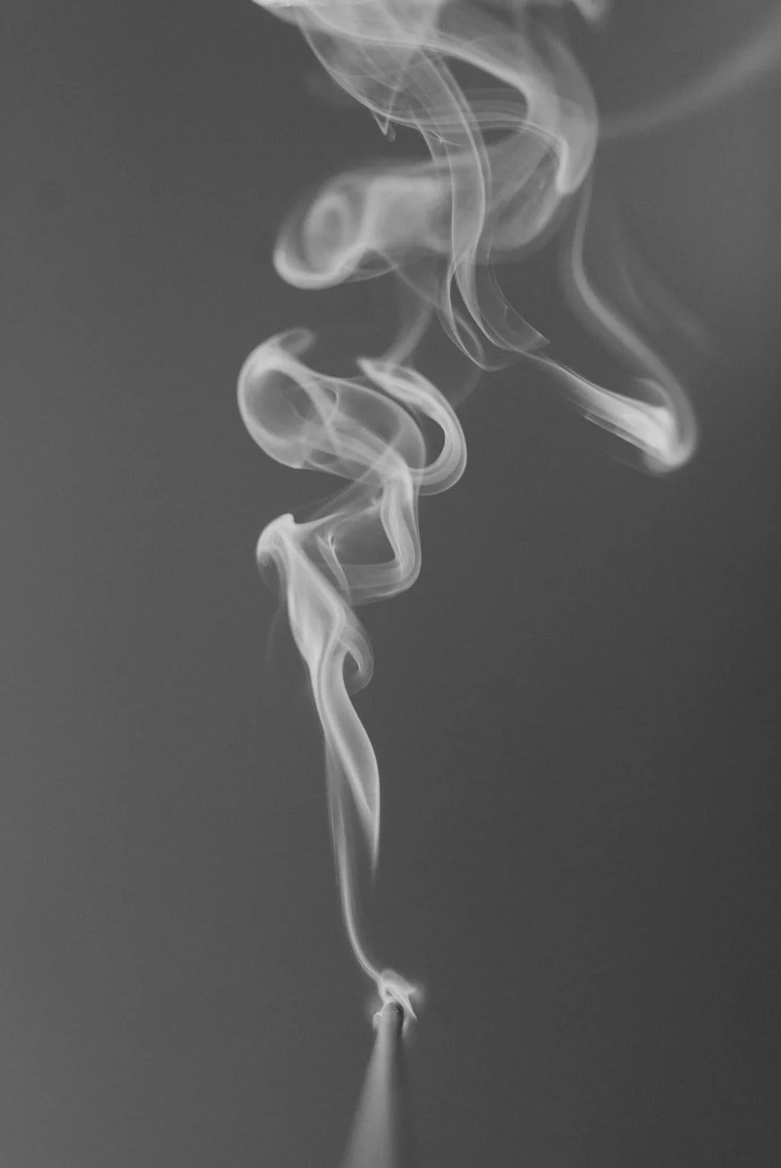 Meditations, channeling and cards around image of incense.