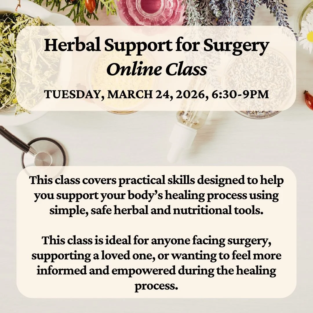 Herbal Support for Surgery