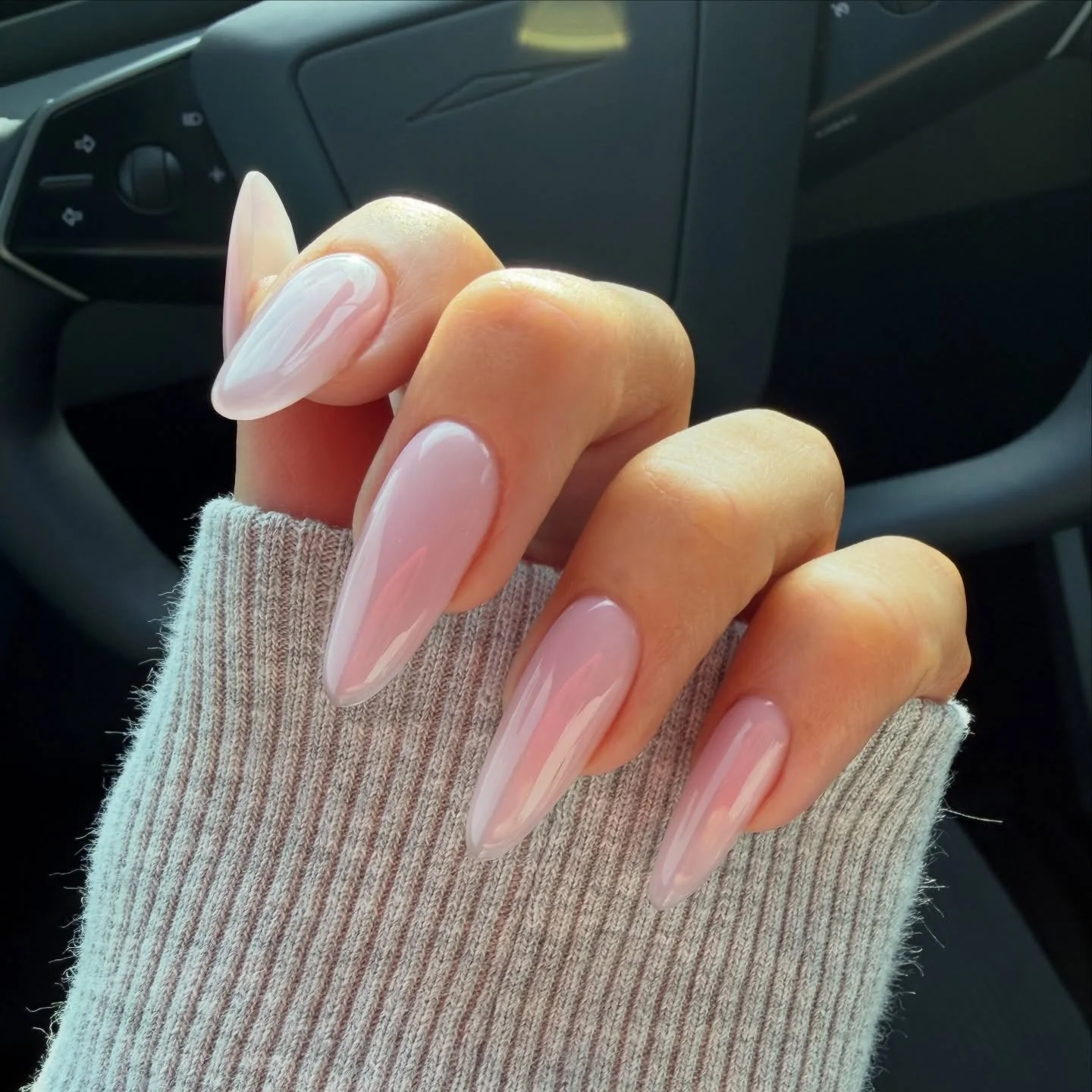 Russian manicure, strawberry milk, perfected. 🍓🥛
Semi-sheer pink. Glassy finish. ✨
The clean aesthetic - elevated. 🤍

Color: @akzentz Luxio &ldquo;Savon&rdquo; #luxio_savon 

#russianmanicure
#strawberrymilk 
#strawberrymilknails
#nailtrends