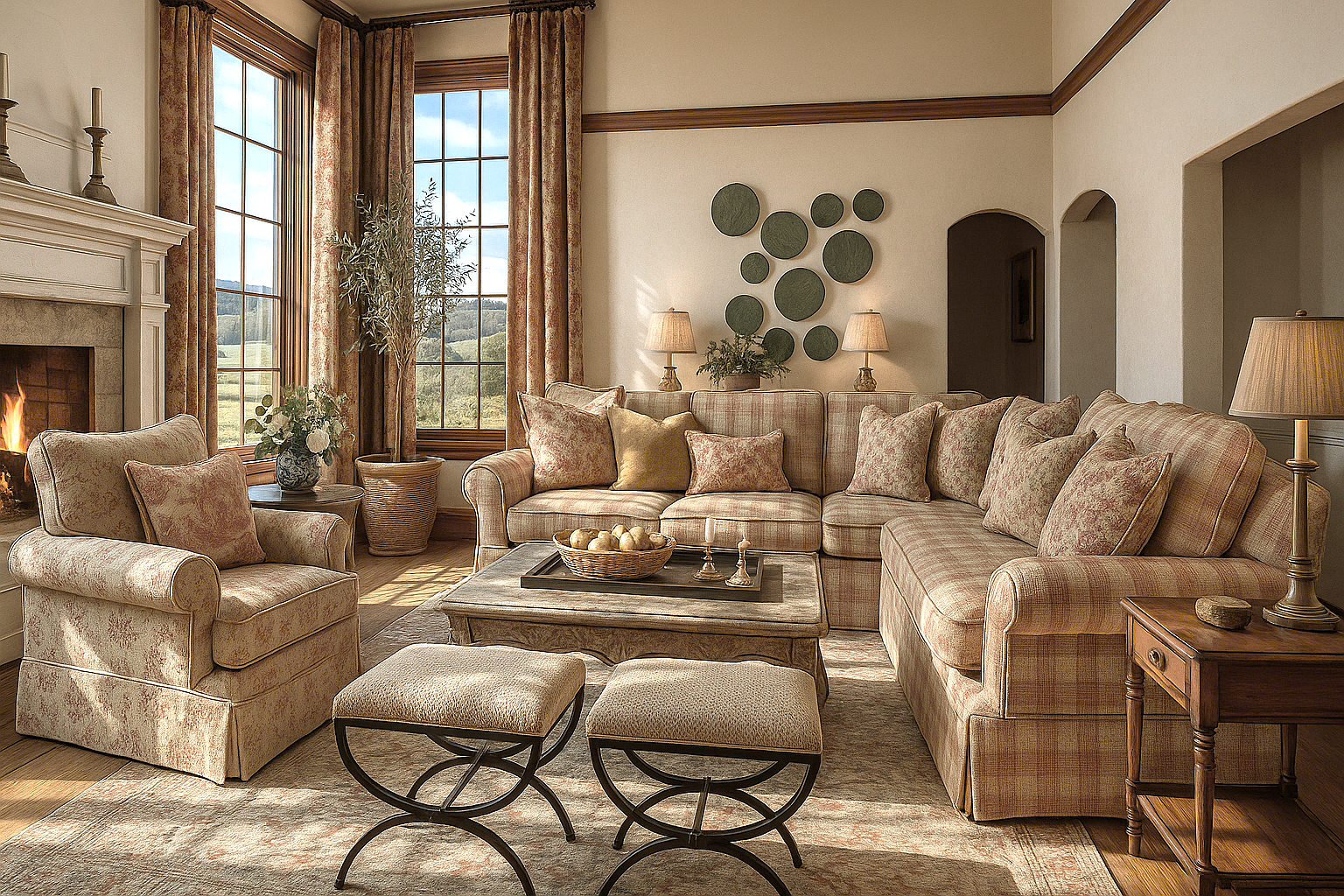 Family Room Design Golden