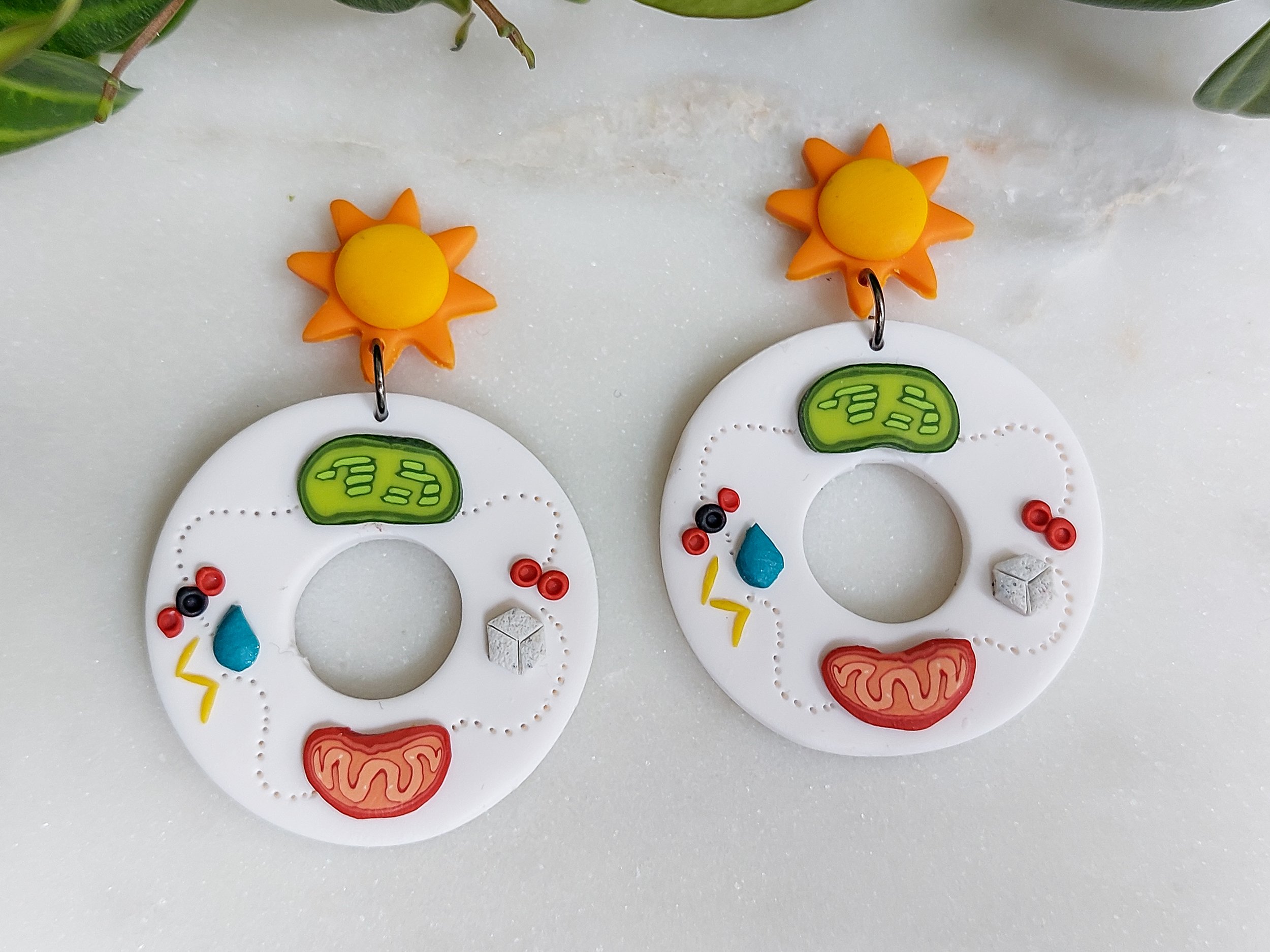 Photosynthesis and Cellular Respiration Earrings
