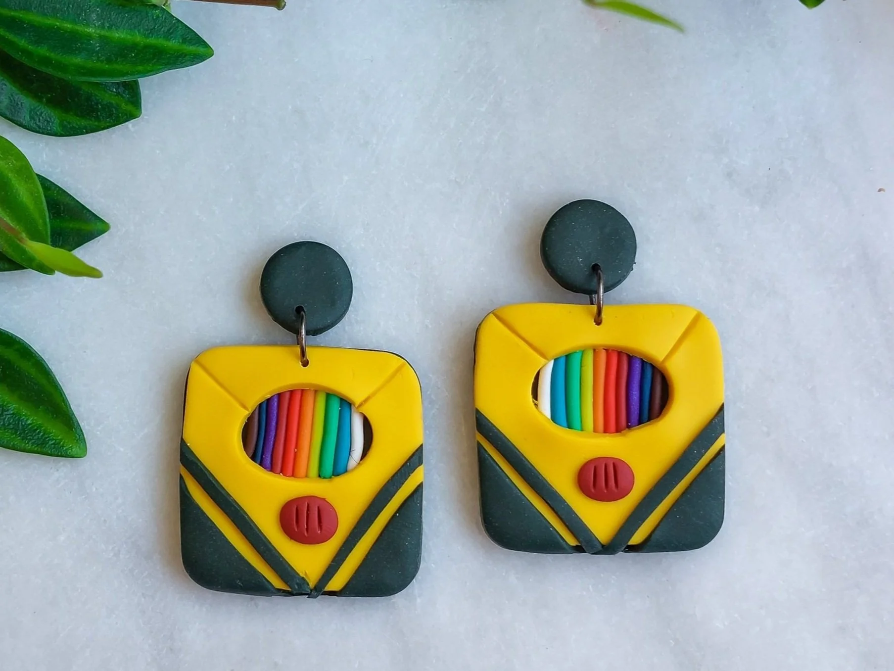 Crayon Box Teacher Earrings