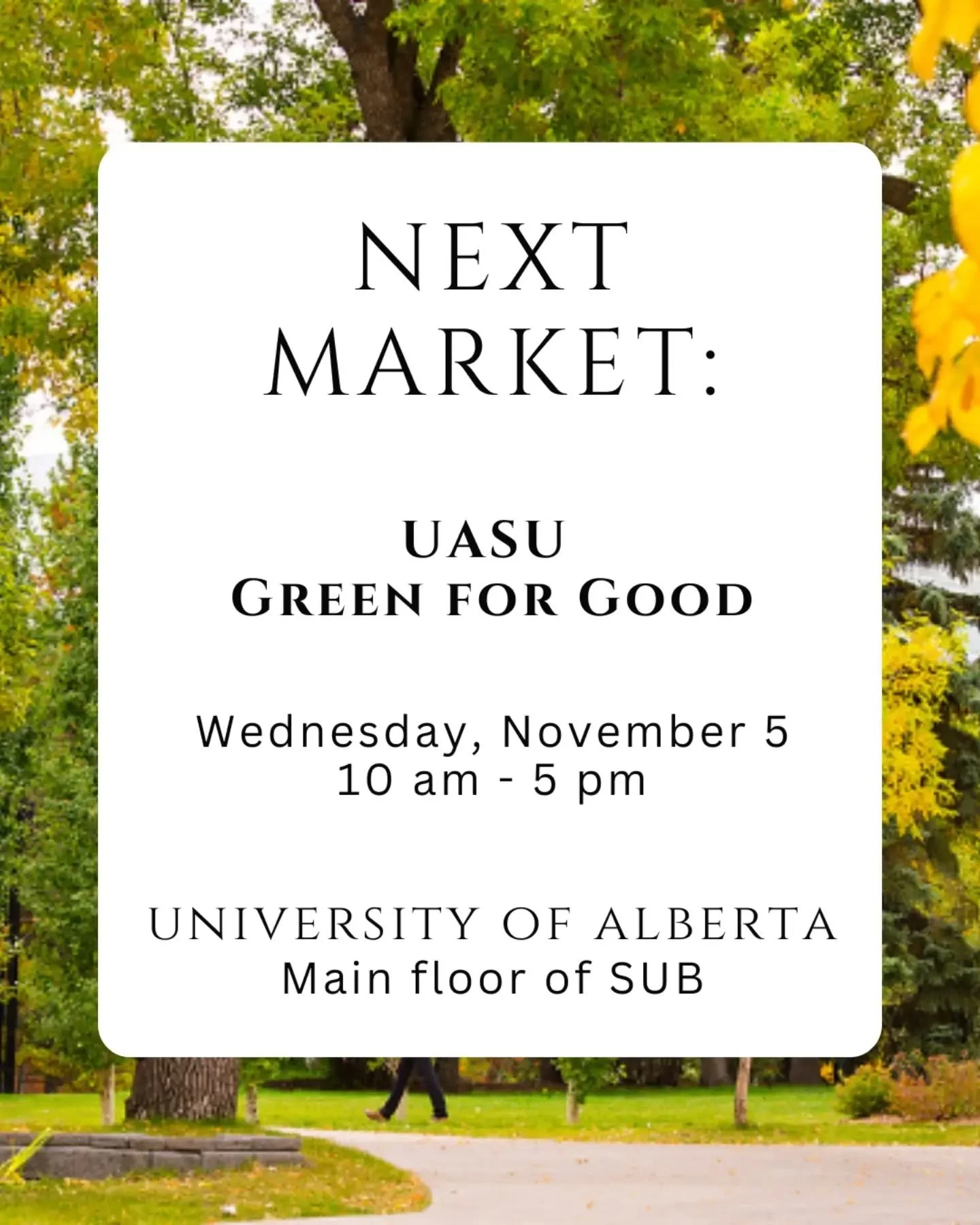 See you Wednesday, U of A!  I'm back at @uasugreenmarket next to the food court in SUB and can't wait to see you all.

PS: I'm bringing a student discount to this one!

As always, if there's something you'd like to see in person, send me a message!