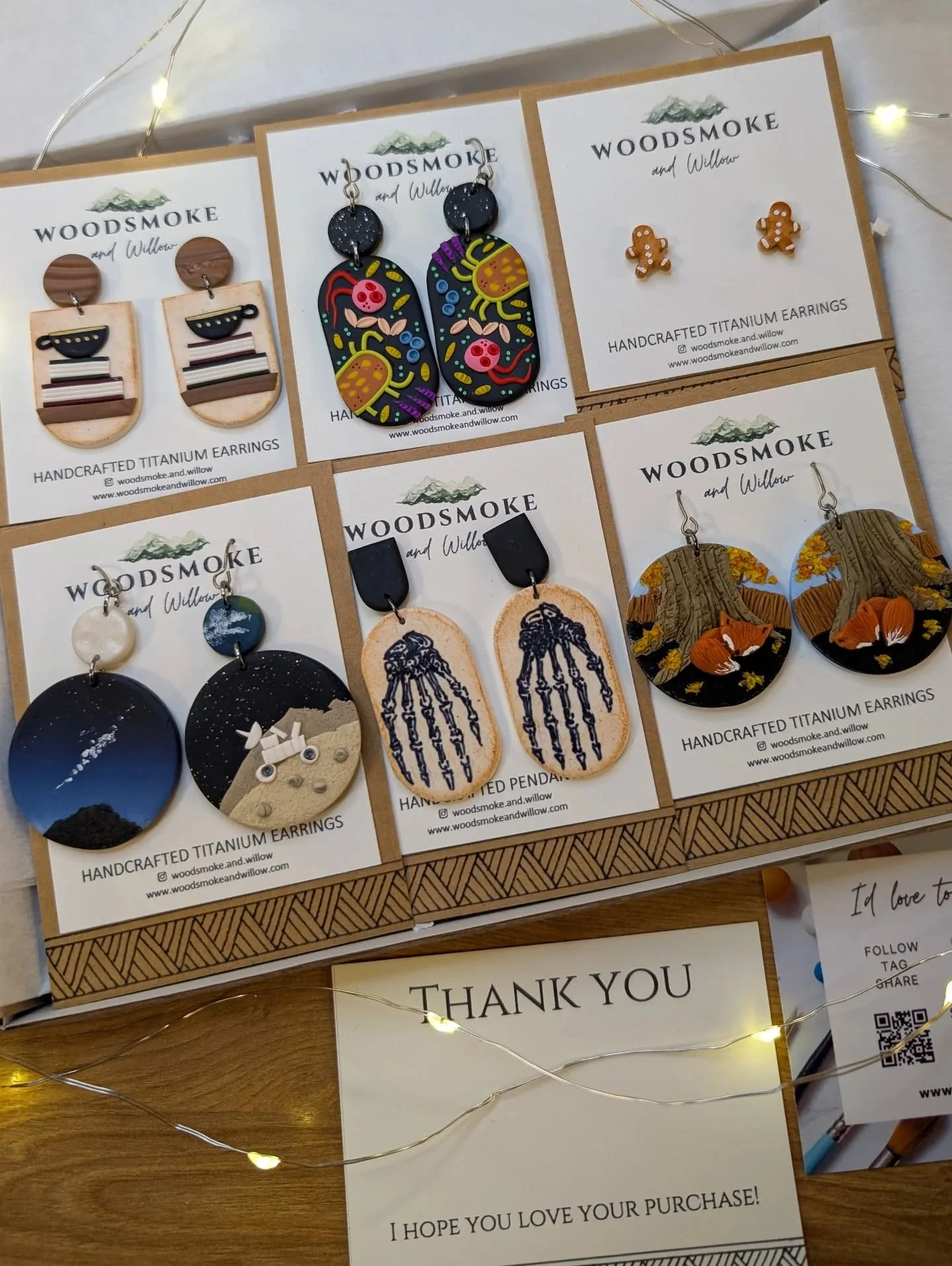 Fun fact:  when people order 5 items, I need to size up the box I use. And I can't leave a space open for things to move around, now can I?  So I throw in a surprise free gift. Five items is a big purchase in my eyes, so it's both practical, as well 