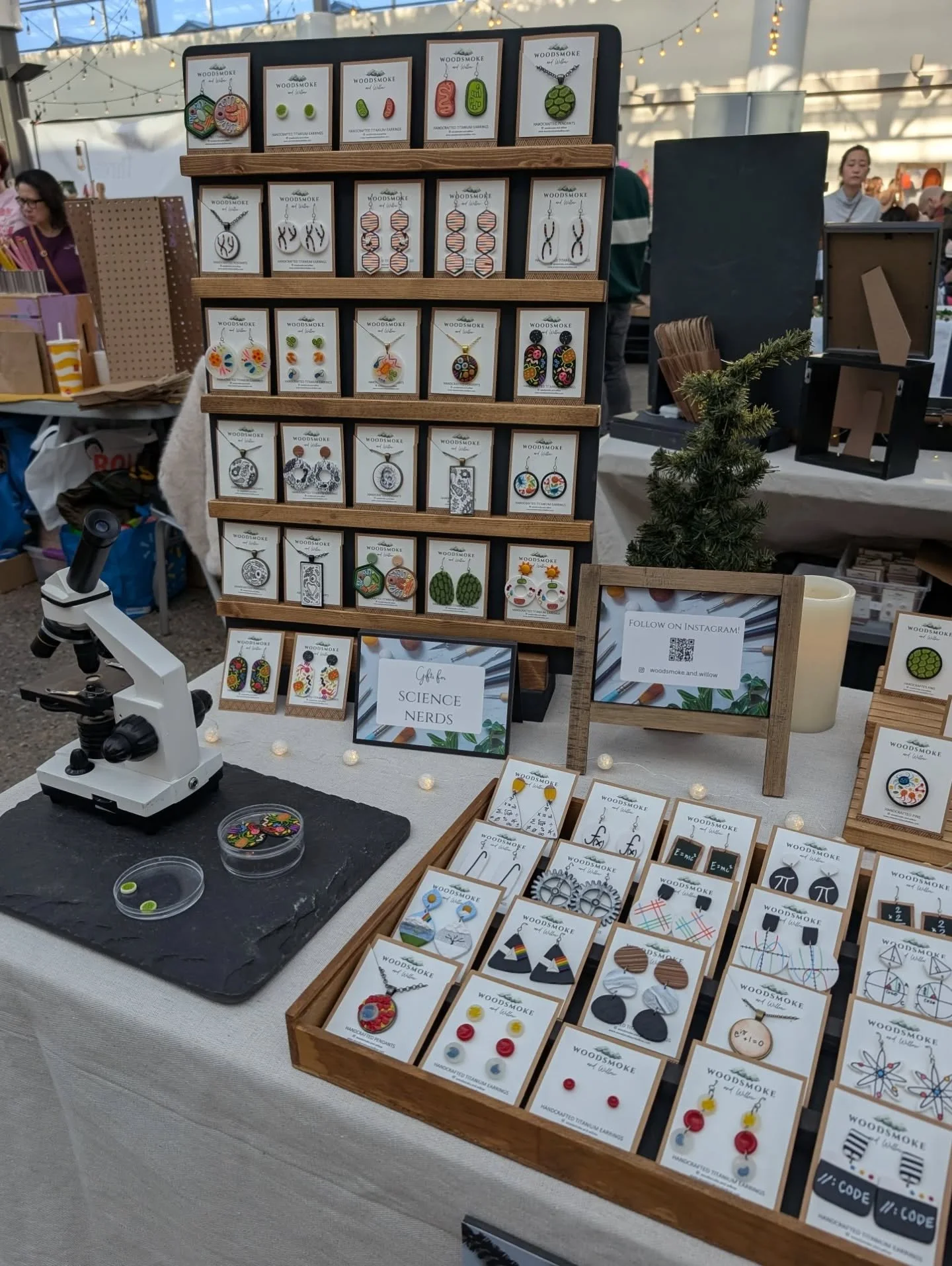 What to get for the nerds in your life? I can help with that!

One of the reasons I love being on the U of A campus for markets is seeing all your faces light up in recognition and delight.  This is one of the most special things for me as a nerdy ar