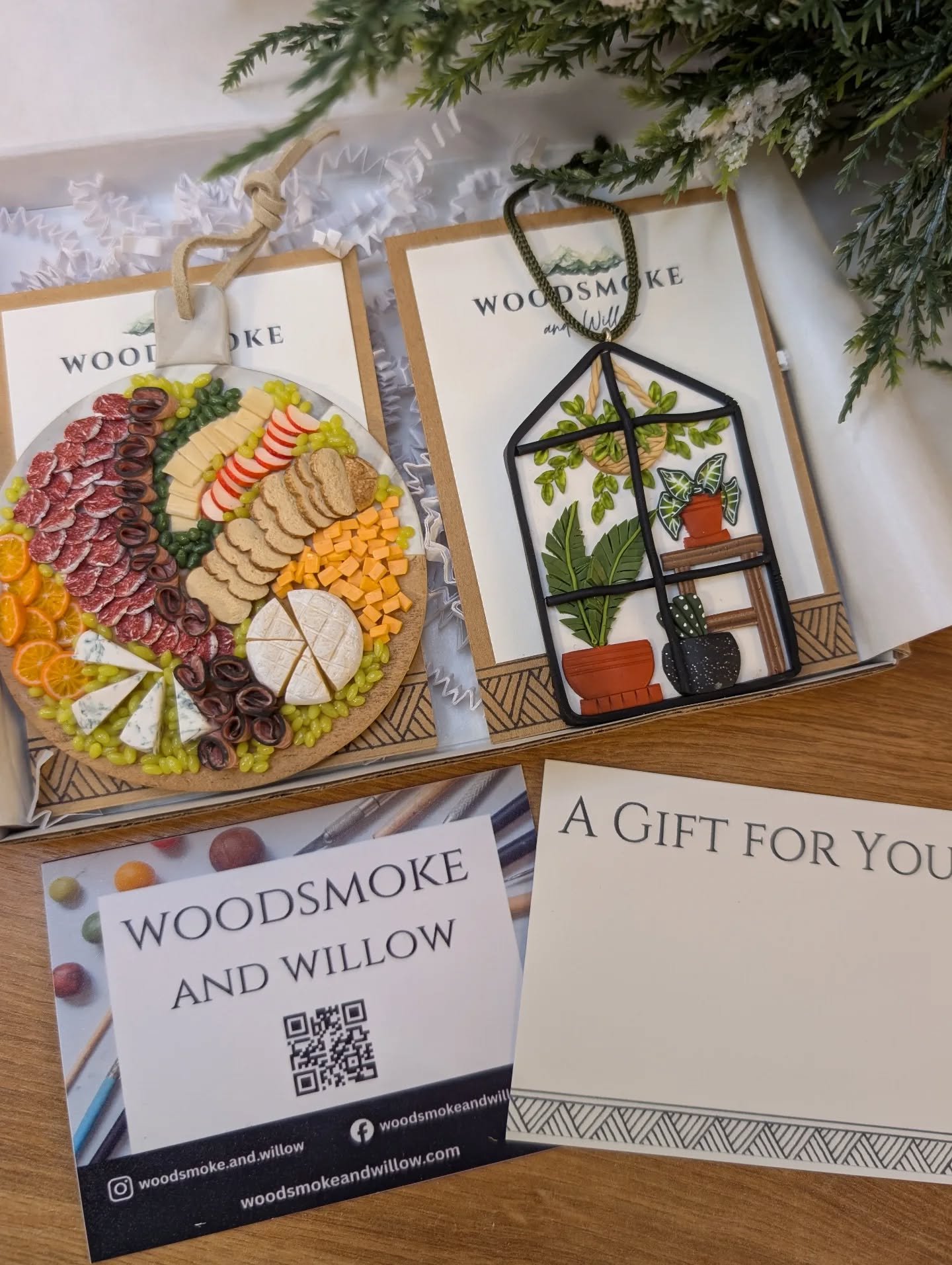 I don't make a lot of ornaments, but the ones I do make are elaborate and sculpted in a way that I hope you will discover details every time you look at them. 

This order is pretty special to me.  Thank you!!!! 🎄