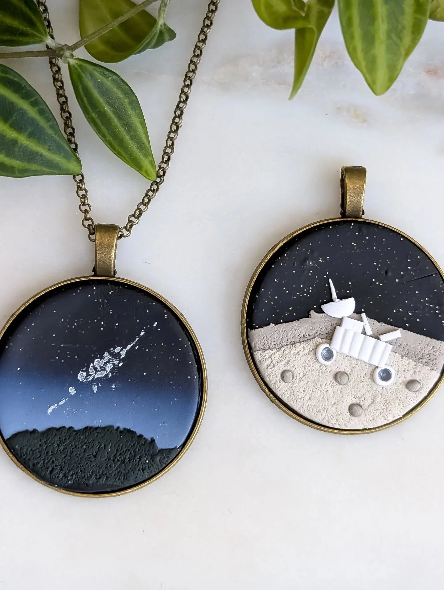 It's never a good thing to mess up your inventory but that's exactly what happened late last week when the earth and moon earrings went on a run,  and I realized I didn't have enough. 🥴

The good news is... While restocking over the weekend, I made 