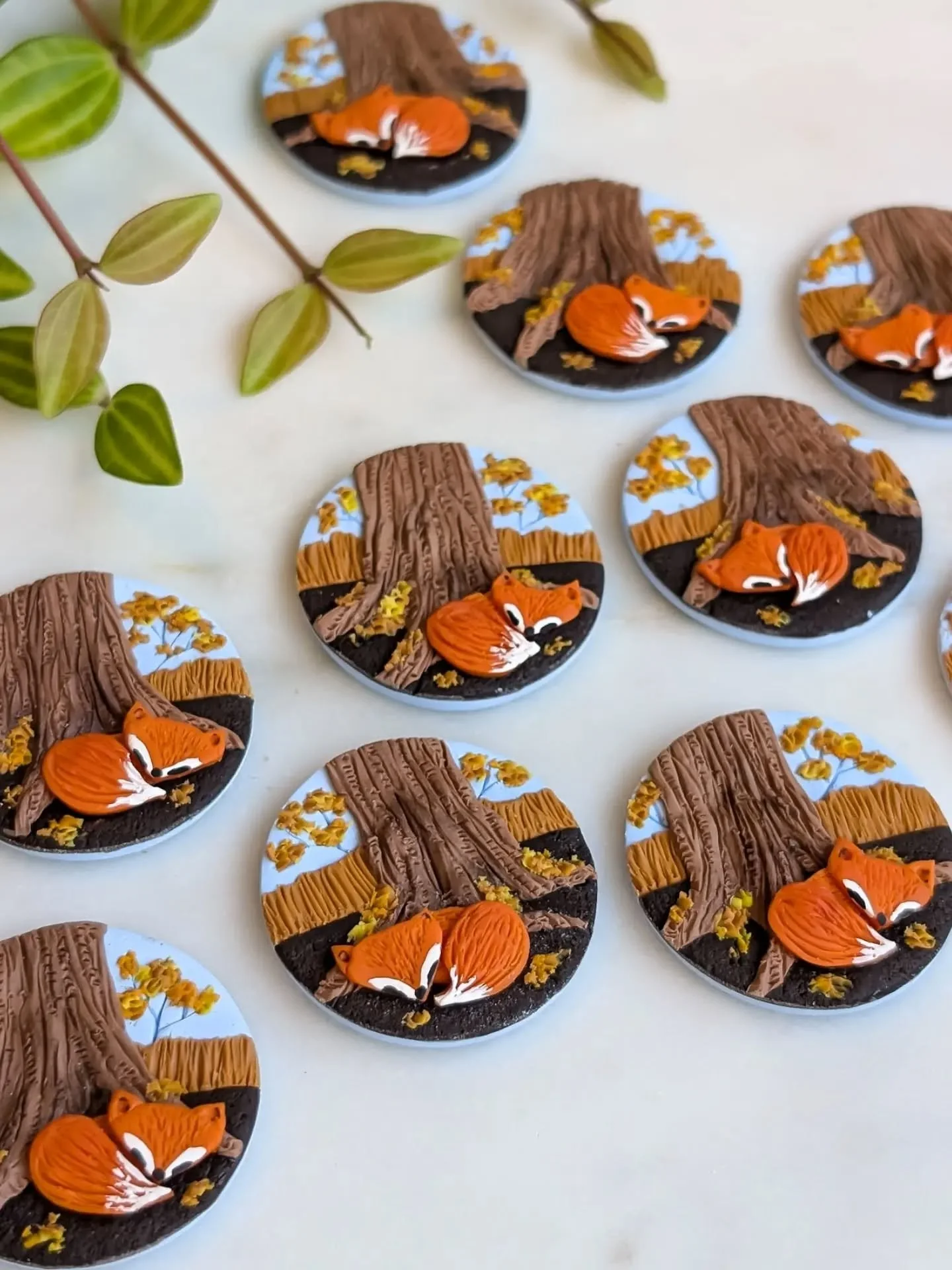 Our cozy little sleeping foxes have been restocked for autumn! 🍂🦊🍁 Find these online, or at our fall and winter markets!

whimsical jewelry | handmade gifts | slow made | made in Canada | support small business