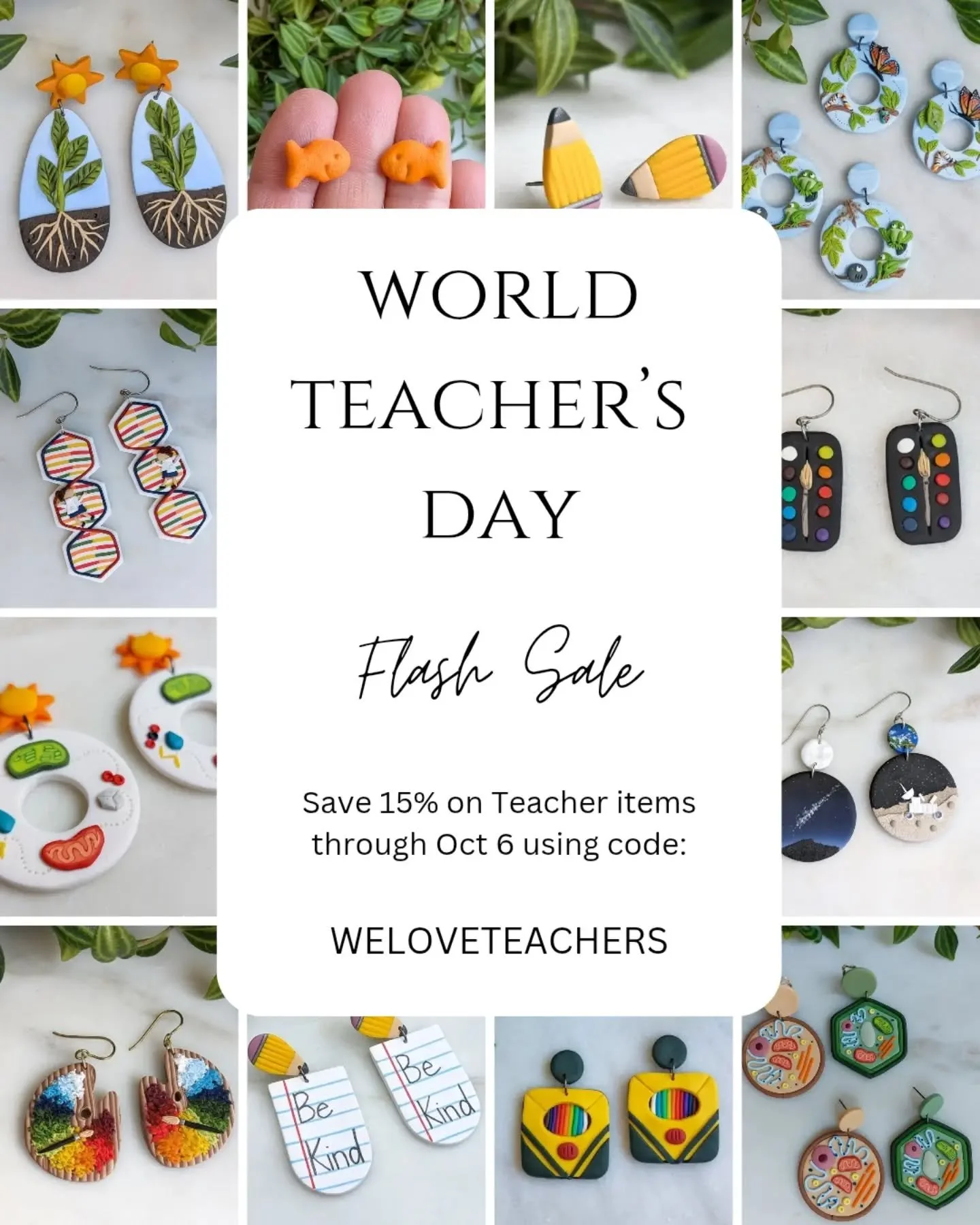 Today is World Teacher's Day! 

We've known some incredible teachers over the course of our kids' lives  and are so grateful to all of you for your dedication. Your job is not easy, and you're not always supported as you should be. Last year at this 