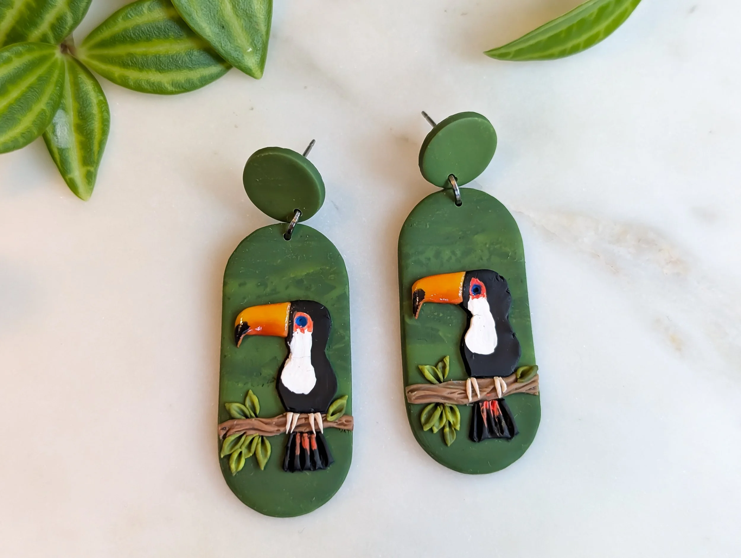 Toucan Earrings
