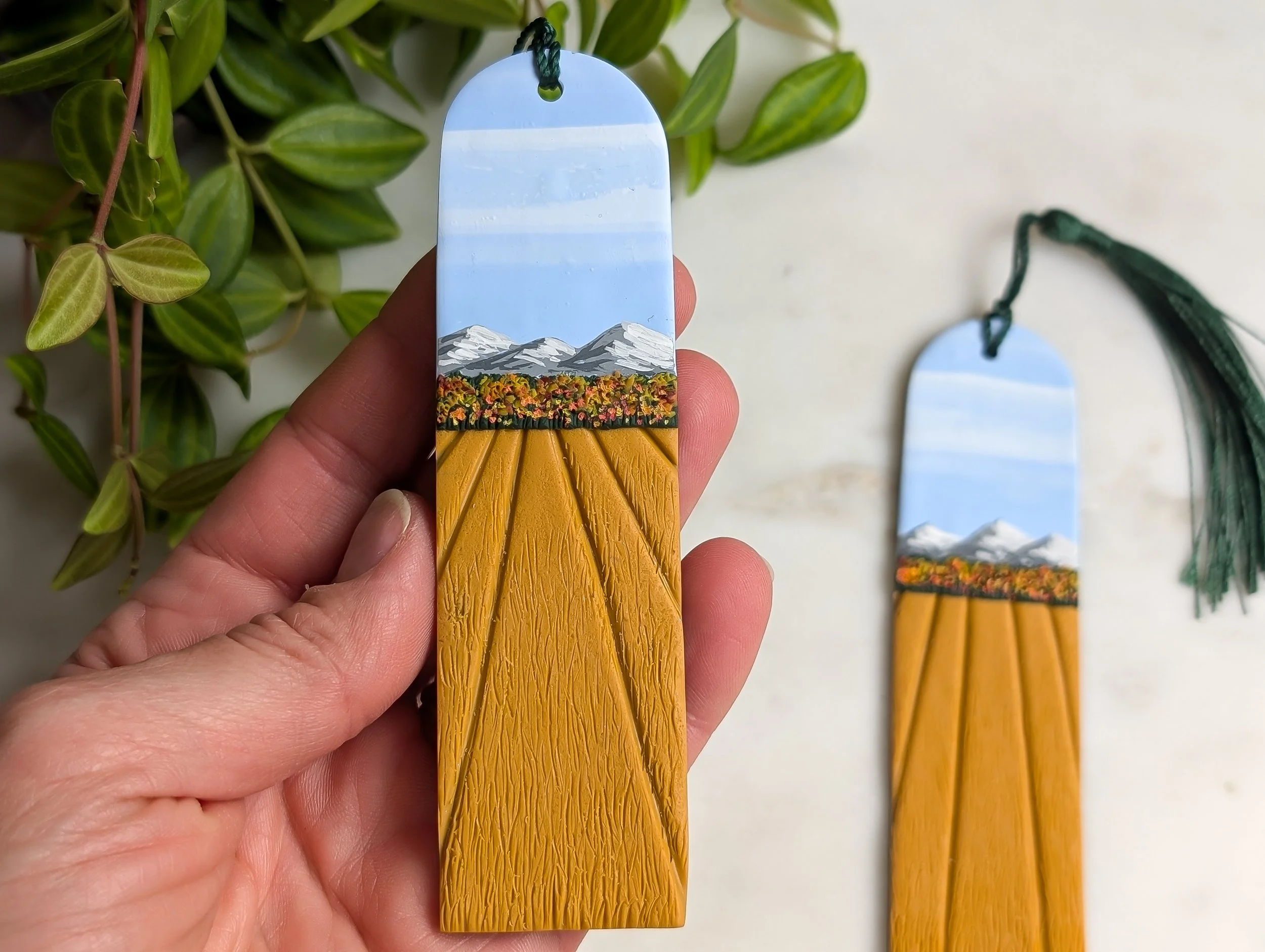 Autumn Mountain View Bookmark