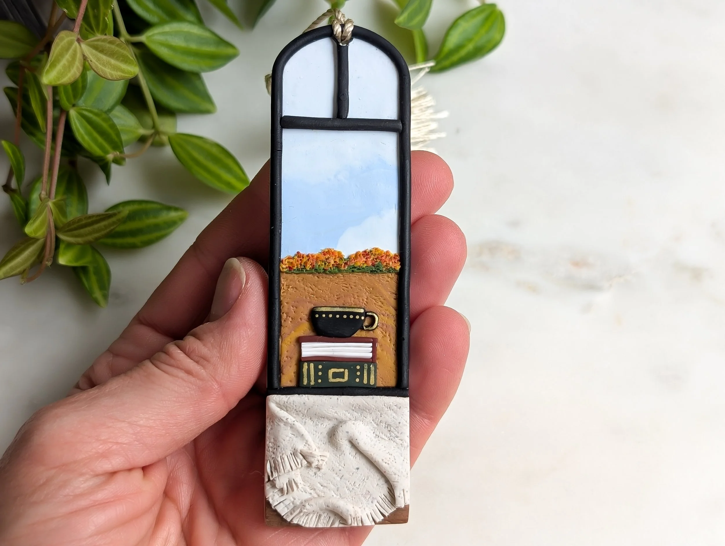 Cozy Tea and Books Bookmark