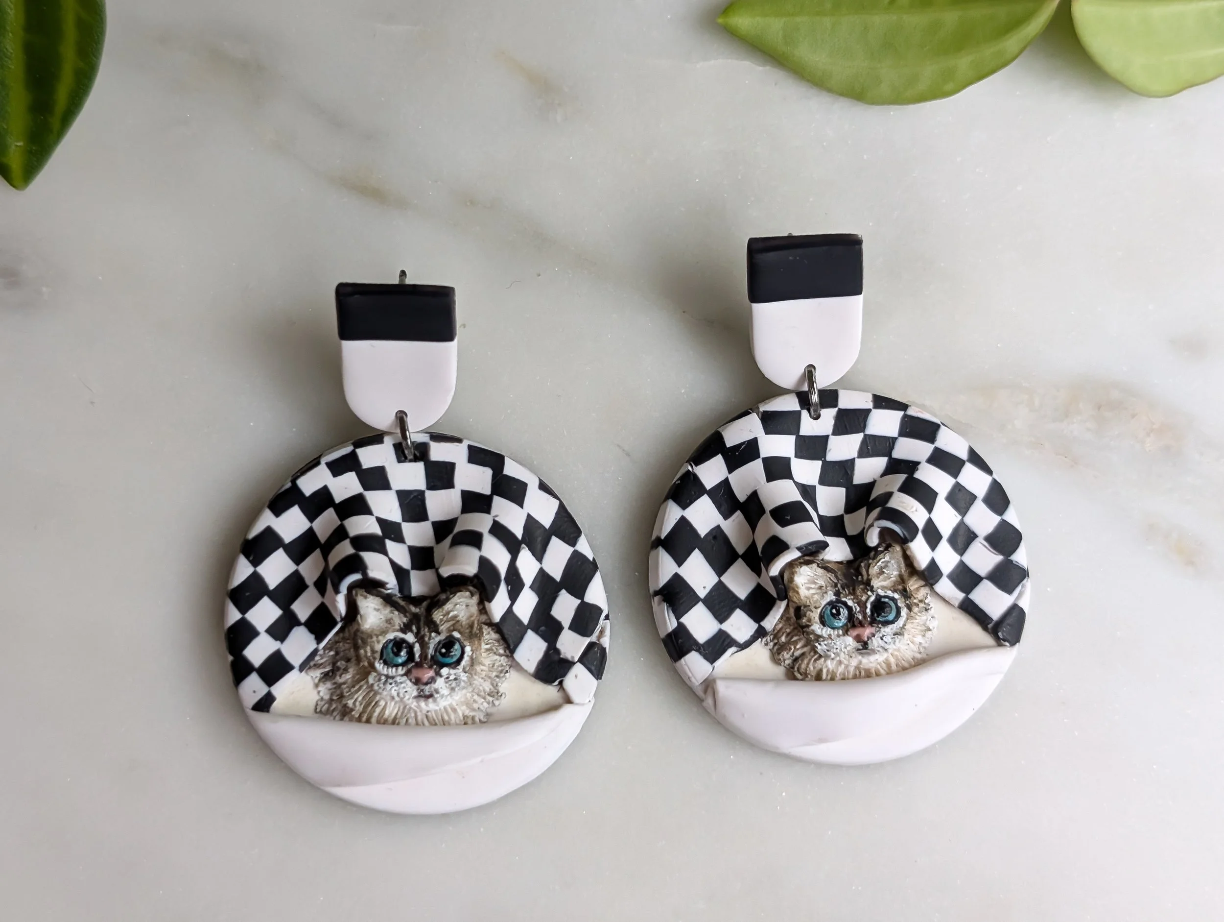Cat Earrings