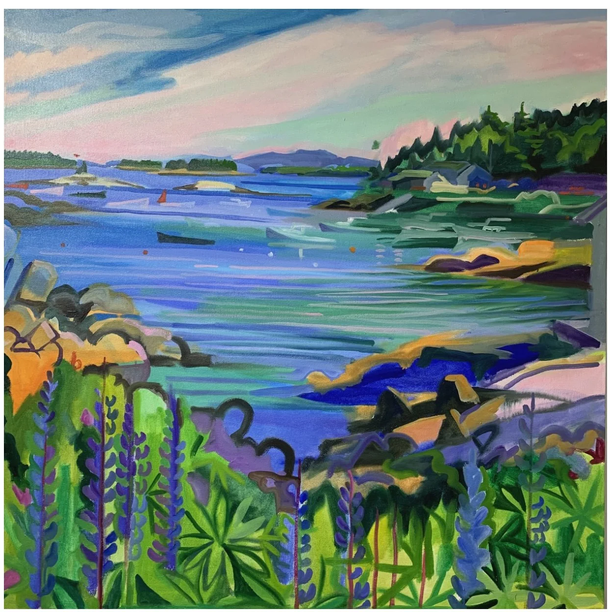 Jill Hoy Opening: Narratives of Form & Color