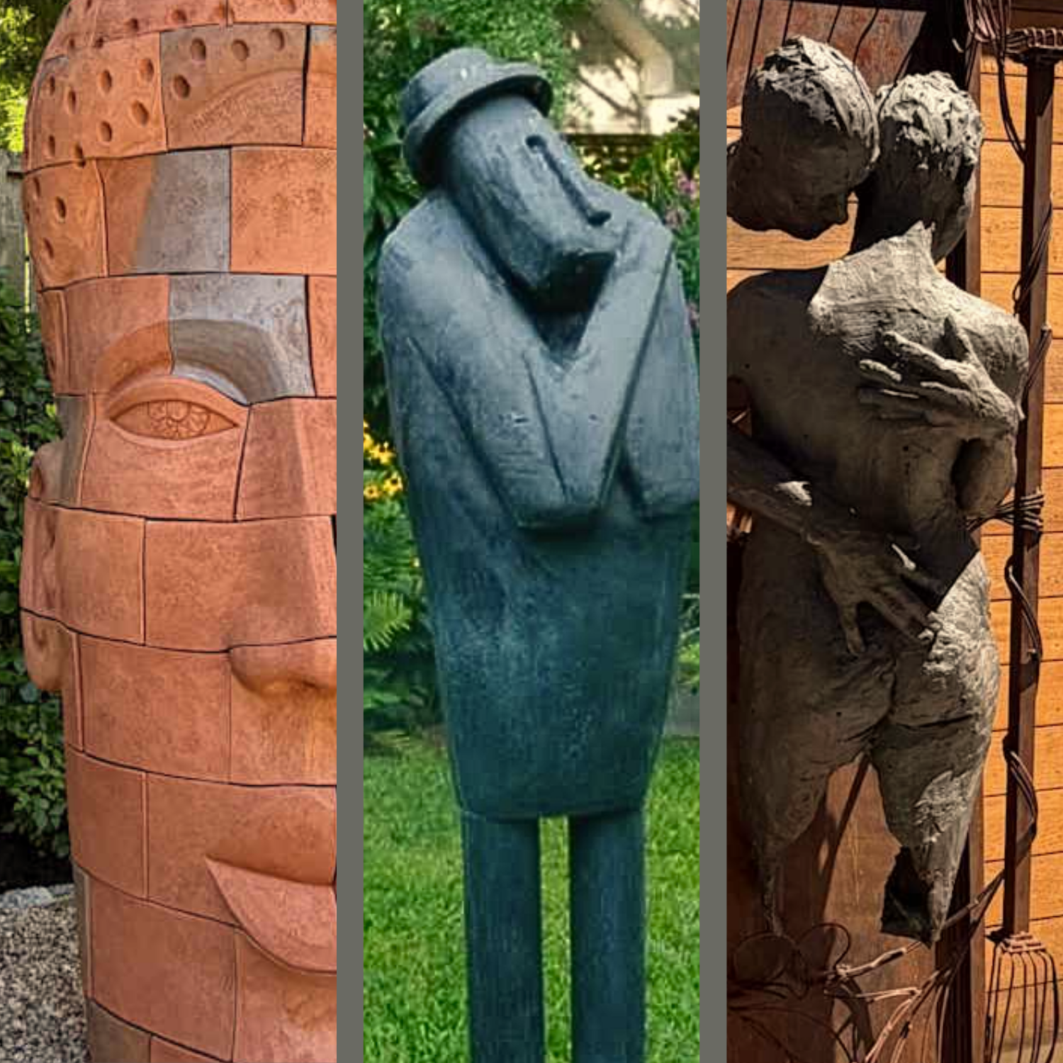 Sculpture in the Courtyard • Reception