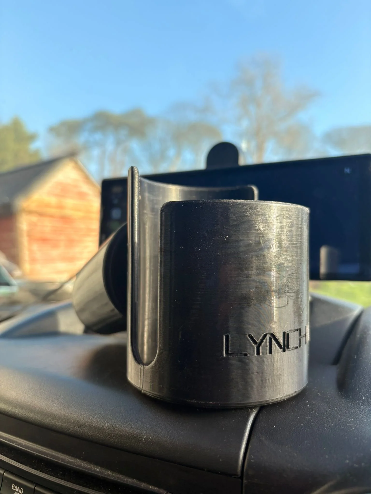 Peugeot partner Citroen Berlingo 3d printed cup holder