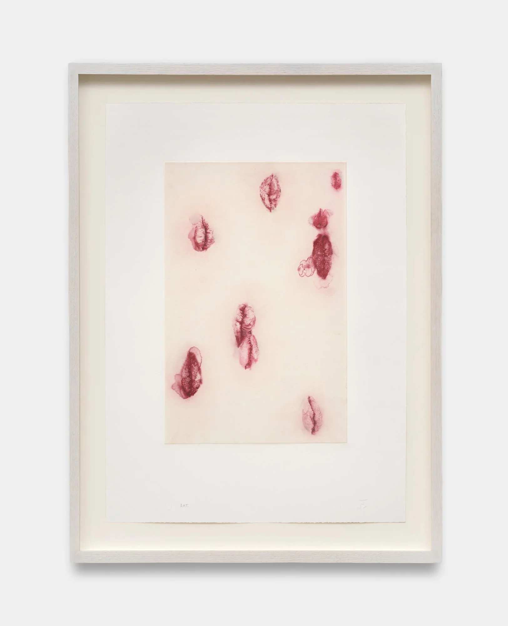 Kaari Upson print of lips