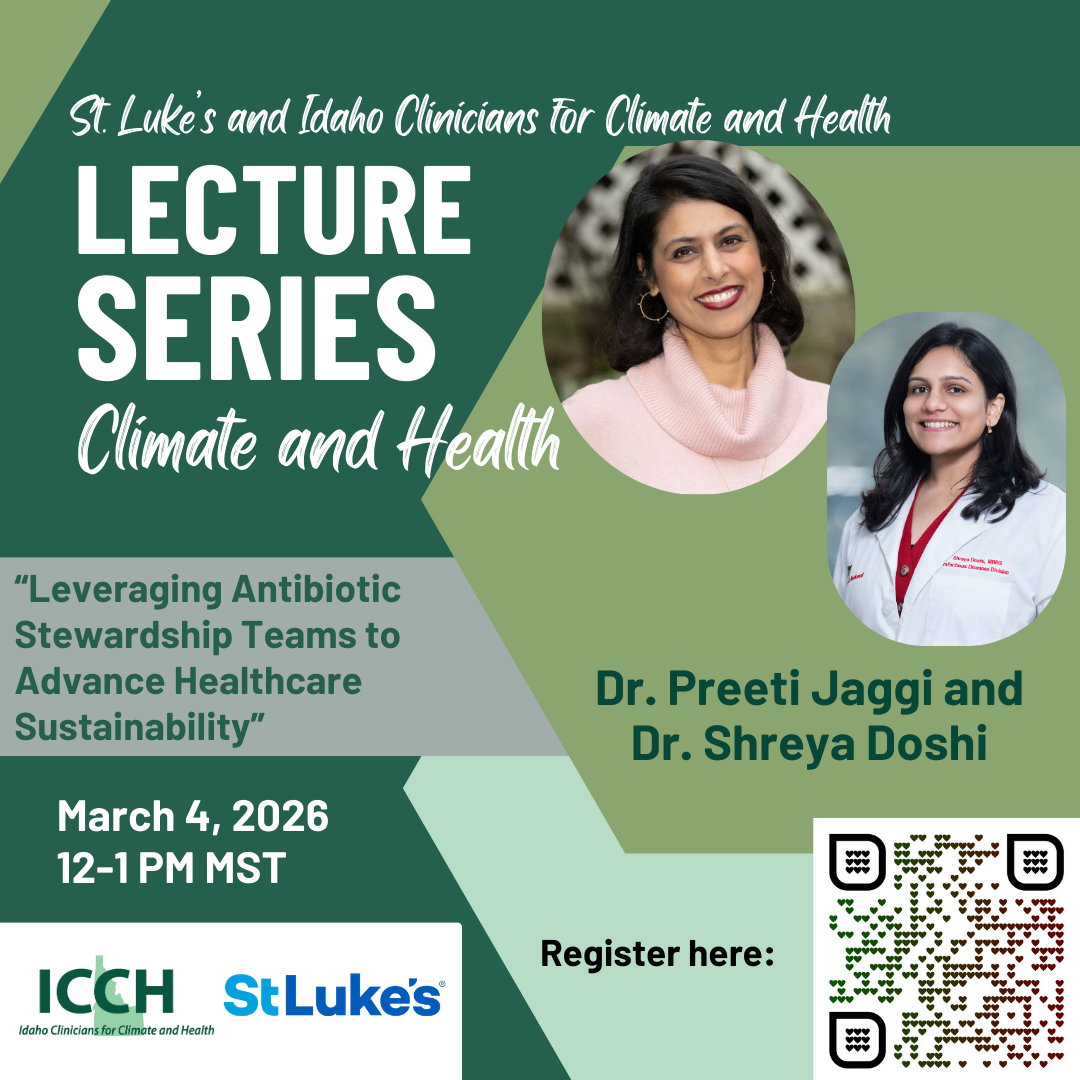 Lecture Series: Leveraging Antibiotic Stewardship Teams to Advance Healthcare Sustainability