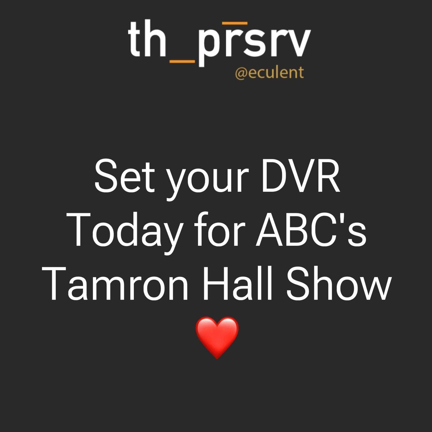 Look for the Tamron&rsquo;s Tasty Table segment! #thprsrv #Kemah #DiningDestination #IndigenousIngredients #NativeFoods #ABCTV #TamronHall #TastyTable come discover what the first is all about make your reservation at https://thprsrv.com