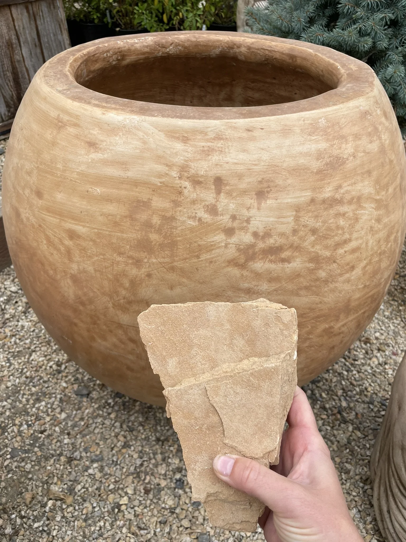 Matching the Buckskin Flagstone with the Gratitude Fountain