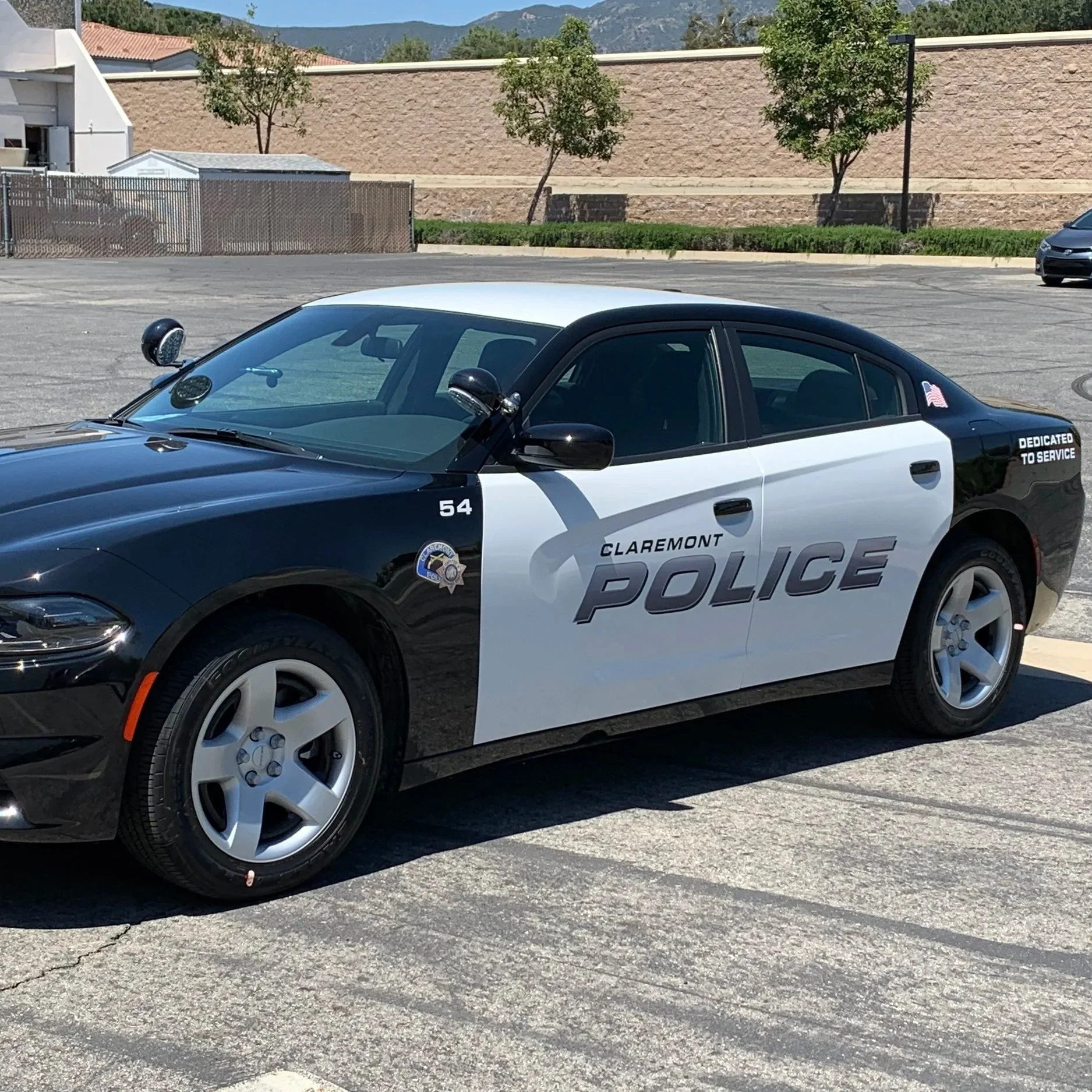 Claremont Police Department Vehicle Graphics