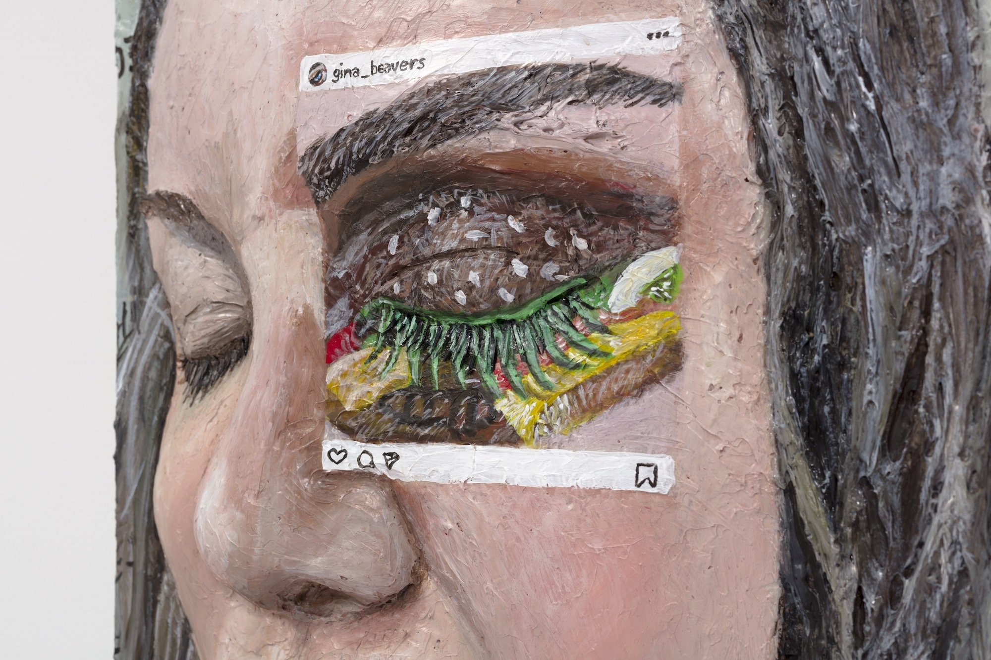 &lt;i&gt;Self-portrait with 'Burger Eye 2015',&lt;/i&gt; 2020